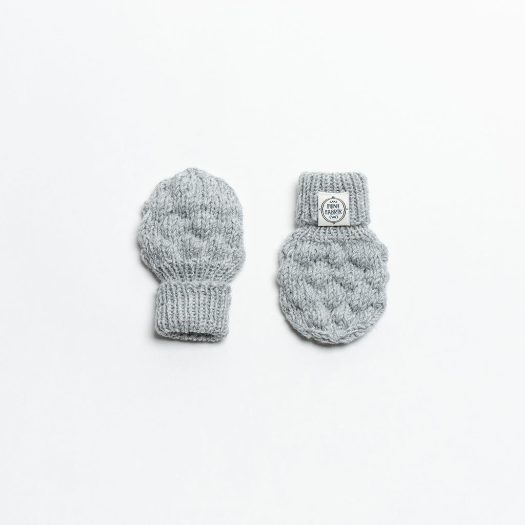 Pattern and Knit kit - Mitten Agnes & Albert - Mini Fabrik