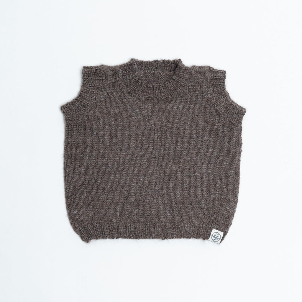 Pattern and Knit kit- Vest Karen & Knud - German only - Mini Fabrik